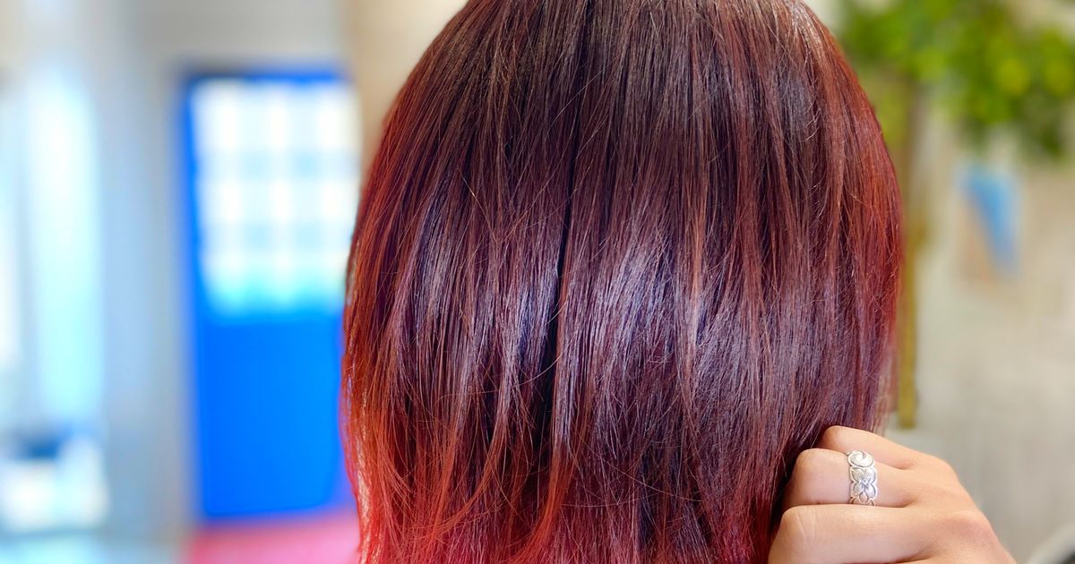 プルエクステ東京 シェルティフィエル ショートヘアでデザインcolor